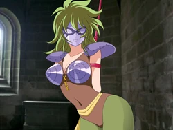 [Yuruchu] Sain-jo 'Yogosareru Onna Senshi no Junketsu' (Saint Seiya)