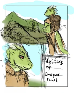 [lizardlars] Dragon Visits (on-going)