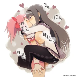 [peppelin] Nakadashi Shoujo Homura Madoka | Nakadashi Girls Homura <3 Madoka (Puella Magi Madoka Magica) [English] [Zarmazarma]