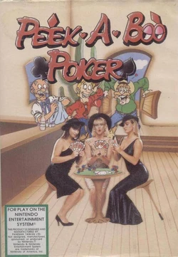 [Hacker International] Peek-A-Boo Poker (Nintendo Famicom/Nintendo Entertainment System) (1990)