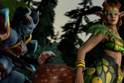 Dota 2 Enchantress Animation