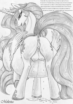[leovictor64] My Homage To Princess Molestia (My Little Pony Friendship Is Magic)