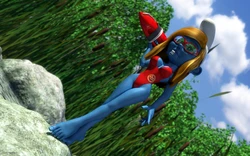 [kondas peter] Smurfette lifeguard