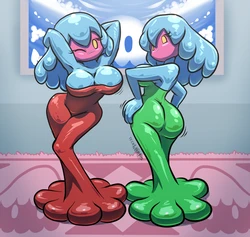 Mario and Luigi Superstar Saga Jellyfish Sisters edits