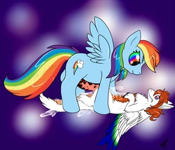[shikaro] Rainbow Dash Cockvores Malduran (My Little Pony Friendship Is Magic)