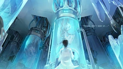 Pixiv Artist [Sinlaire] + Pale Blue's Concept Art (Doujin/Indie Game Coming On Steam)