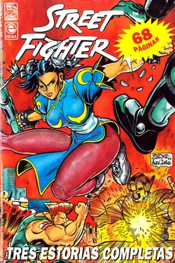 Street Fighter Brazilian comic PT-BR Especial