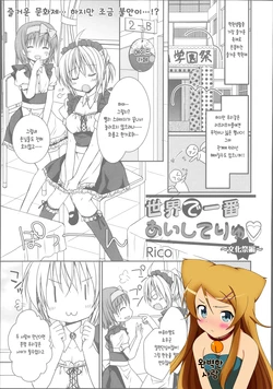 [Rico] Sekai de Ichiban Ai shite ryu ~Bunkasai Hen~ (Manga Bangaichi 2013-11) [Korean] [완벽한 사람]