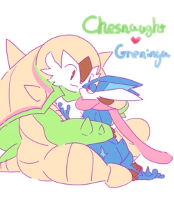 [Ryoutani Kana] ガロン君とゲッコウガ (Pokemon)