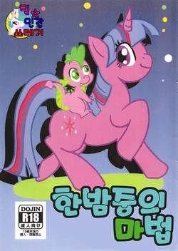 (Kemoket 2) [Kyou no Keiro (Pukkun)] Mayonaka no Mahou | 한밤중의 마법 (My Little Pony: Friendship Is Magic) [Korean] [TeamHumanTrash]