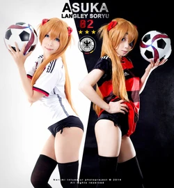 FIFA World Cup Asuka Cosplay by Mikan