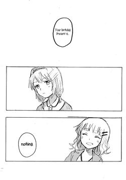 [pixiv][Kanbayashi Makoto] A Present (YuruYuri)(English)