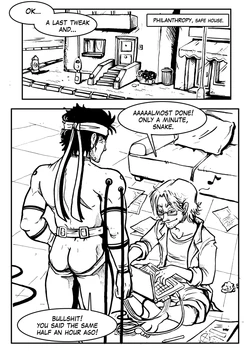 [RockGaara] Solid Snake x Otacon