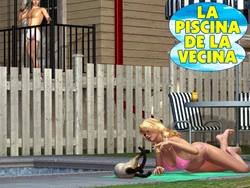 [Kunimasa] The Neighbor’s Pool | La Piscina de la Vecina [Spanish]