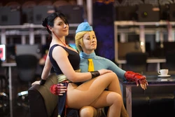 Chun-Li & Cammy MFA 2014 Cosplay!
