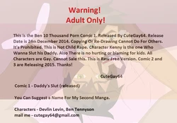 Ben 10 Thousand Comic 1 - Daddy's Slut (yaoi)