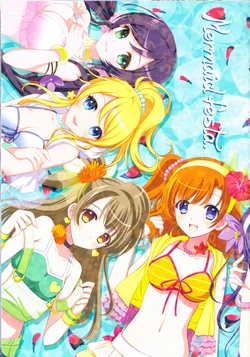 (C84) [JOKER TYPE, Snow Ring (Nishimata Aoi, Shirahane Nao)] Mermaid festa. (Love Live!)