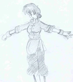 Ranma 1/2: Ranma-Chan breast expansion