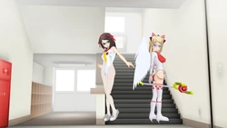 [pixiv artist: 蘇我誠] 夜の学校は怪しい