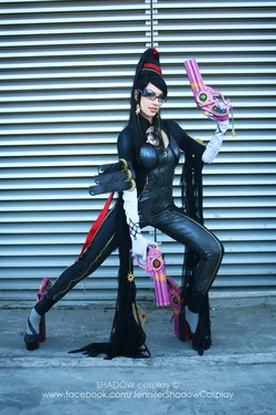 Daelyth as Bayonetta