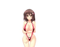 [Overdose] Peekaboo! ~Kanojo ga Ecchi na Mizugi ni Kigaetara!?~ (Character & Background CG)