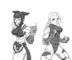 [allesey] Cosplay battle: Juri Vs Cammy