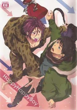 (Renai Jaws 4) [American ☆ Rock (Kotarou)] Happy Happy Boy (Free!) [English]