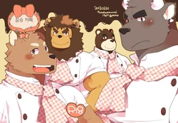 [Itachi Gokko (Takezamurai)] kemo cafe... [Korean] [Digital]