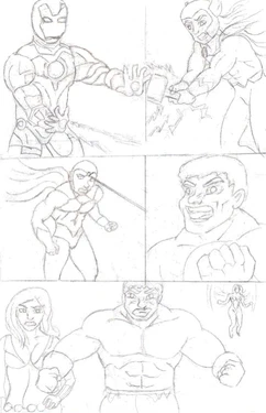 The Avengers Age of Ultron (Art by Th0m) Ongoing