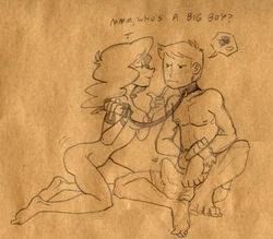 [Jabberwockychamber] Brown Paper (Professor Layton)