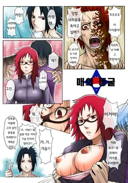 (C72) [Nagaredamaya (Mosha)] Hebi no Ana | 매의 동굴 (X JUMP 2007-8) (Naruto) [Korean] [Colorized] [Decensored]