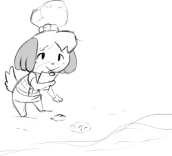 [Roy McCloud] Isabelle Being Naughty (Eng)(Animal Crossing)