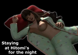 Staying at Hitomi's for the night