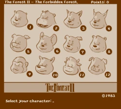 Caesarcub - Interactive Fiction - The Forest II