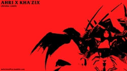 [MrKristoffVA] AHRI X KHA'ZIX chroma comic (League of Legends)