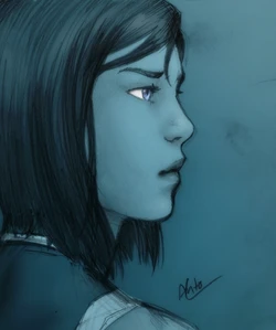 [Drakyx] Korra & Asami drawings