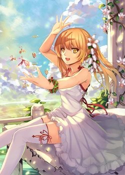 Cute Girls with Beautiful Backgrounds
