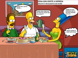 Simpson - Cena con ospite e sorpresa