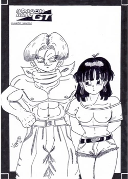 [Veggy90] Trunks e Pan Fumetto Hentai (Dragon Ball GT) [Italian]