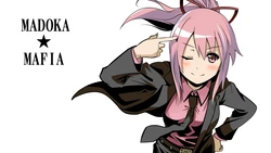 [Mekira] Busou Shoujo Madoka Mafia - Cafe Mafia (Puella Magi Madoka Magica) [English]