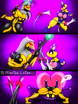 [saesar] Wasp Queen vs Queen Sectonia (Kirby)