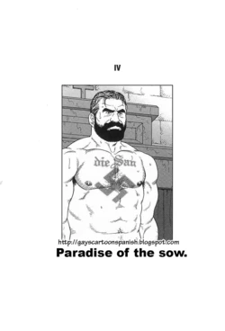[Tagame Gengoroh] Mesu Buta no Tengoku | Paradise of Sow (Tougijou) [Spanish]