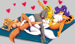 Las lindas Sarah, Tiggs, Tootsie, Sunny by Yok Illustration