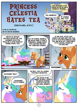 [Mister-Saugrenu] Princess Celestia hates tea (My Little Pony: Friendship is Magic) [English]