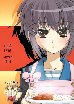 (Yaminabe PARTY) [Nekousa Pudding (Arikawa Satoru, Ra-men)] Kyou mo Ashita mo Curry Youbi | 오늘은 카레, 내일도 카레 (The Melancholy of Haruhi Suzumiya) [Korean] [팀 애갤러스]