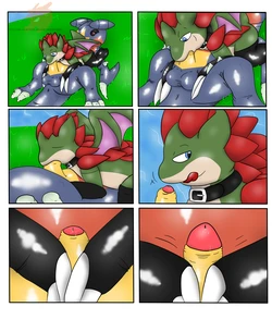 [infycharmander] Proto and Sandnite's Well Spent Time (Pokemon)