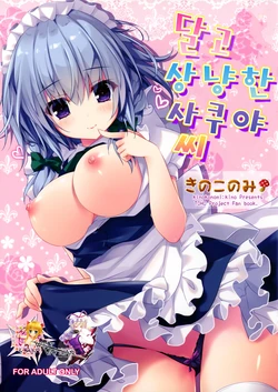 (Reitaisai 12) [KINOKONOMI (kino)] Amakute Yasashii Sakuya-san | 달고 상냥한 사쿠야씨 (Touhou Project) [Korean] [WestVatican]