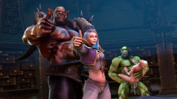 [Galianbeast] Obligatory orc pounding (Warcraft)