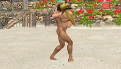 Dead or Alive: Lady Helena x Ryu beach sex HD