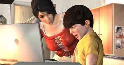 [Bet Bet] Kinjo no Onee-san ga Ero Sugiru